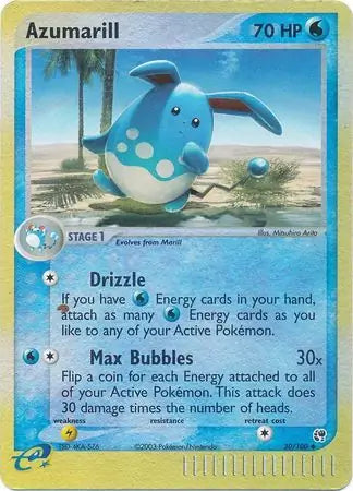 Azumarill 30/100 (Sandstorm)  - Reverse Holofoil | Good Games Adelaide SA