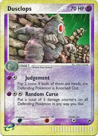 Dusclops 4/100 (Sandstorm)  - Reverse Holofoil | Good Games Adelaide SA