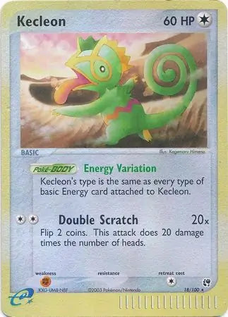 Kecleon 18/100 (Sandstorm)  - Reverse Holofoil | Good Games Adelaide SA