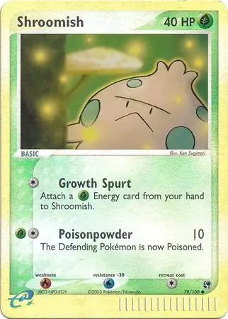 Shroomish 78/100 (Sandstorm)  - Reverse Holofoil | Good Games Adelaide SA