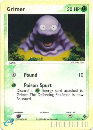 Grimer 57/97 (Dragon)  - Reverse Holofoil | Good Games Adelaide SA