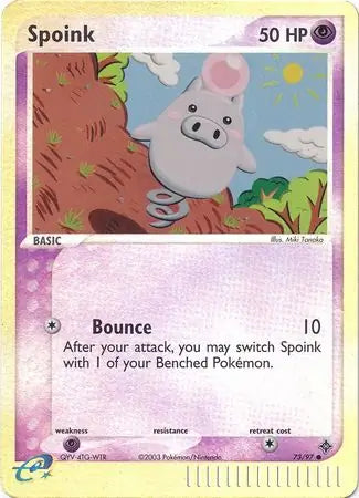 Spoink  73/97 (Dragon)  - Reverse Holofoil | Good Games Adelaide SA