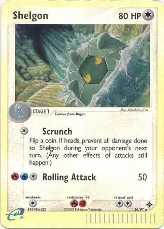 Shelgon 20/97 (Dragon)  - Reverse Holofoil | Good Games Adelaide SA