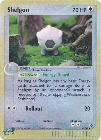 Shelgon  41/97 (Dragon)  - Reverse Holofoil | Good Games Adelaide SA