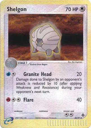 Shelgon  42/97 (Dragon)  - Reverse Holofoil | Good Games Adelaide SA