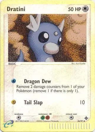 Dratini 26/97 (Dragon)  - Reverse Holofoil | Good Games Adelaide SA