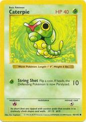 Caterpie 045/102 (Base Set (Shadowless))  - Unlimited | Good Games Adelaide SA