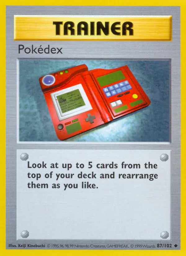 Pokedex 087/102 (Base Set (Shadowless))  - Unlimited | Good Games Adelaide SA