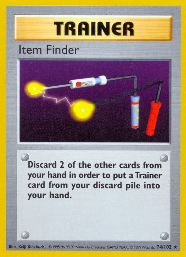 Item Finder 074/102 (Base Set (Shadowless))  - Unlimited | Good Games Adelaide SA
