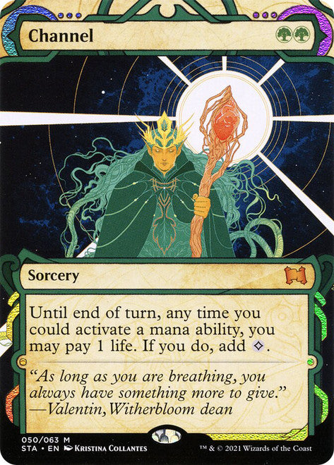 Channel  50 (Strixhaven: Mystical Archives)  - Etched Foil | Good Games Adelaide SA