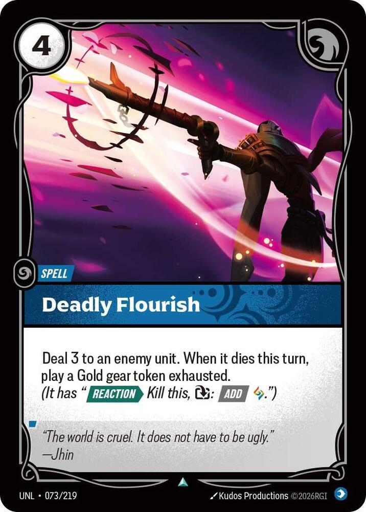 Deadly Flourish 073/219 (Unleashed)  | Good Games Adelaide SA