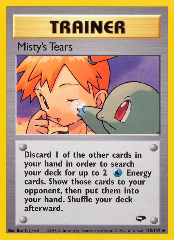 Misty's Tears 118/132 (Gym Challenge)  - Unlimited | Good Games Adelaide SA