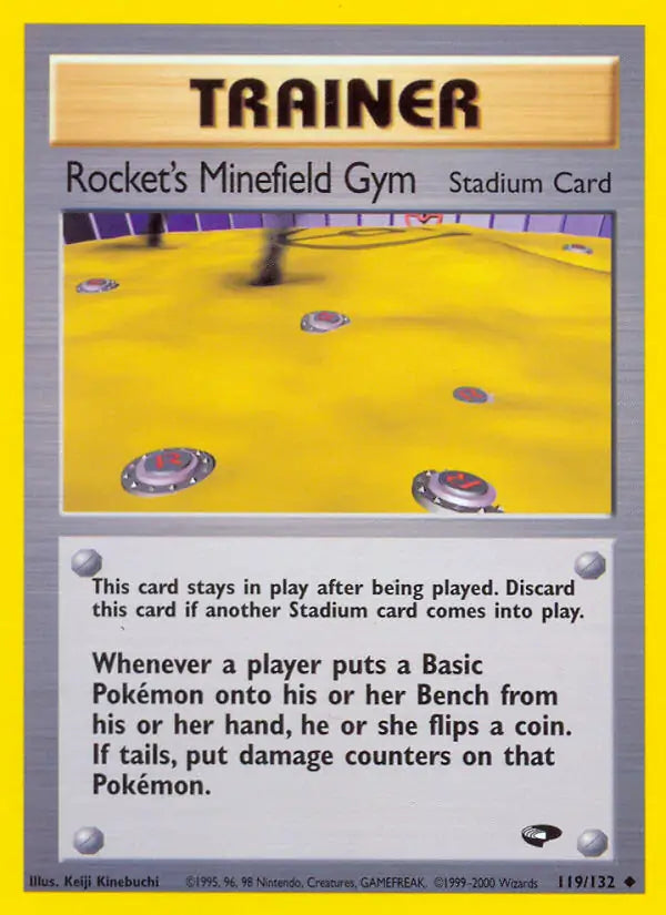 Rocket's Minefield Gym 119/132 (Gym Challenge)  - Unlimited | Good Games Adelaide SA