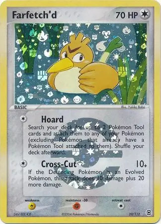 Farfetch'd 23/112 (FireRed & LeafGreen)  - Reverse Holofoil | Good Games Adelaide SA