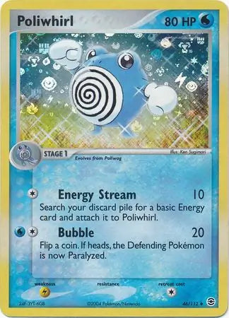 Poliwhirl 46/112 (FireRed & LeafGreen)  - Reverse Holofoil | Good Games Adelaide SA