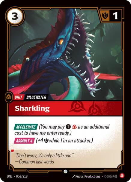 Sharkling 006/219 (Unleashed)  | Good Games Adelaide SA