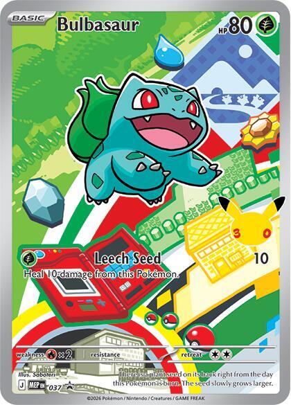 Bulbasaur 037 (ME: Mega Evolution Promo)  - Holofoil | Good Games Adelaide SA