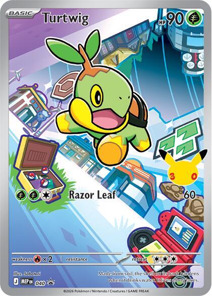 Turtwig 040 (ME: Mega Evolution Promo)  - Holofoil | Good Games Adelaide SA