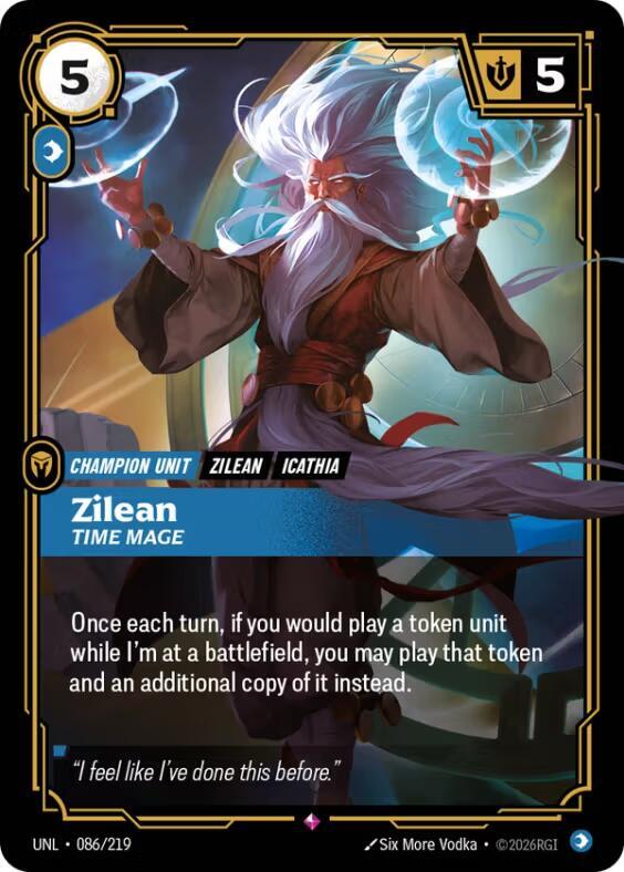 Zilean - Time Mage 086/219 (Unleashed)  - Foil | Good Games Adelaide SA