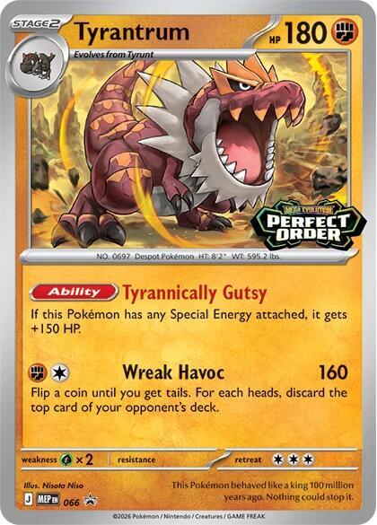 Tyrantrum 066 (ME: Mega Evolution Promo)  | Good Games Adelaide SA