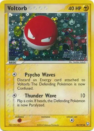 Voltorb 80/109 (Team Rocket Returns)  - Reverse Holofoil | Good Games Adelaide SA