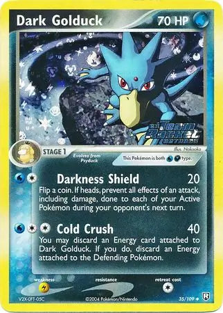 Dark Golduck 35/109 (Team Rocket Returns)  - Reverse Holofoil | Good Games Adelaide SA