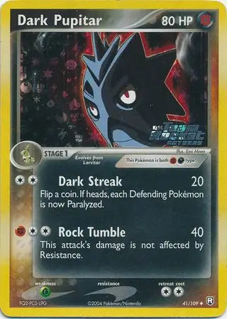 Dark Pupitar 41/109 (Team Rocket Returns)  - Reverse Holofoil | Good Games Adelaide SA