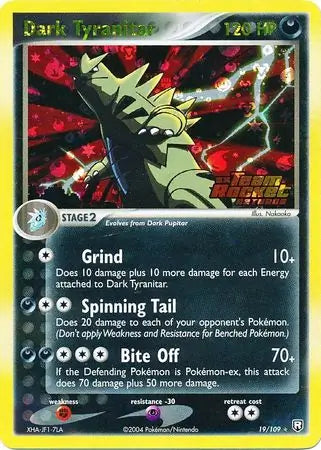 Dark Tyranitar 19/109 (Team Rocket Returns)  - Reverse Holofoil | Good Games Adelaide SA