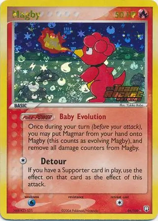 Magby 24/109 (Team Rocket Returns)  - Reverse Holofoil | Good Games Adelaide SA