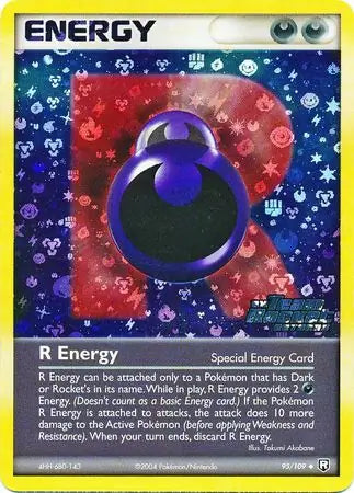 R Energy 95/109 (Team Rocket Returns)  - Reverse Holofoil | Good Games Adelaide SA