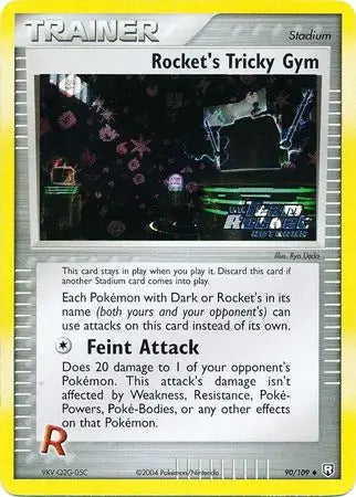 Rockets Tricky Gym 90/109 (Team Rocket Returns)  - Reverse Holofoil | Good Games Adelaide SA