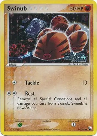 Swinub 79/109 (Team Rocket Returns)  - Reverse Holofoil | Good Games Adelaide SA