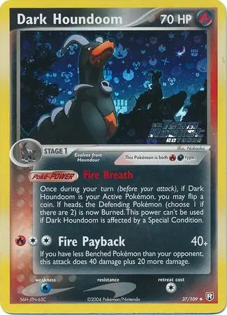 Dark Houndoom  37/109 (Team Rocket Returns)  - Reverse Holofoil | Good Games Adelaide SA