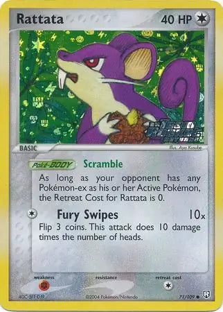 Rattata  71/109 (Team Rocket Returns)  - Reverse Holofoil | Good Games Adelaide SA