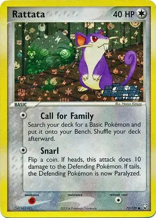 Rattata  72/109 (Team Rocket Returns)  - Reverse Holofoil | Good Games Adelaide SA