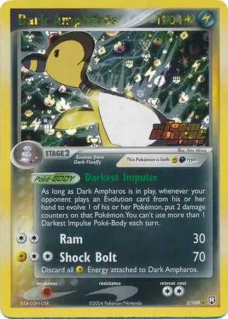Dark Ampharos 2/109 (Team Rocket Returns)  - Reverse Holofoil | Good Games Adelaide SA