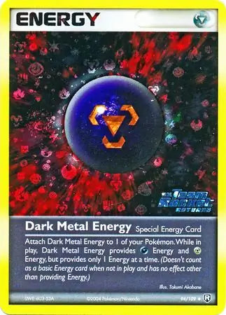 Dark Metal Energy 94/109 (Team Rocket Returns)  - Reverse Holofoil | Good Games Adelaide SA