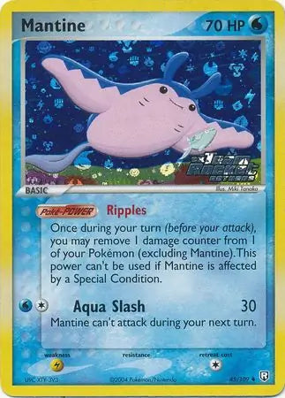 Mantine 45/109 (Team Rocket Returns)  - Reverse Holofoil | Good Games Adelaide SA