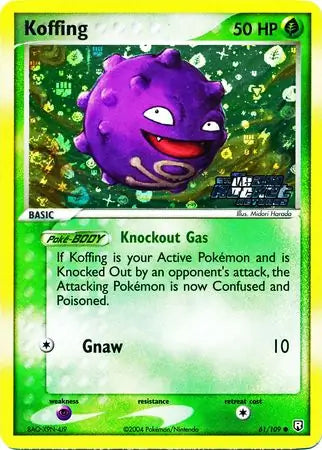 Koffing 61/109 (Team Rocket Returns)  - Reverse Holofoil | Good Games Adelaide SA