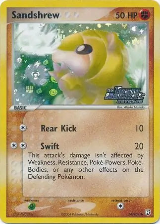 Sandshrew 74/109 (Team Rocket Returns)  - Reverse Holofoil | Good Games Adelaide SA