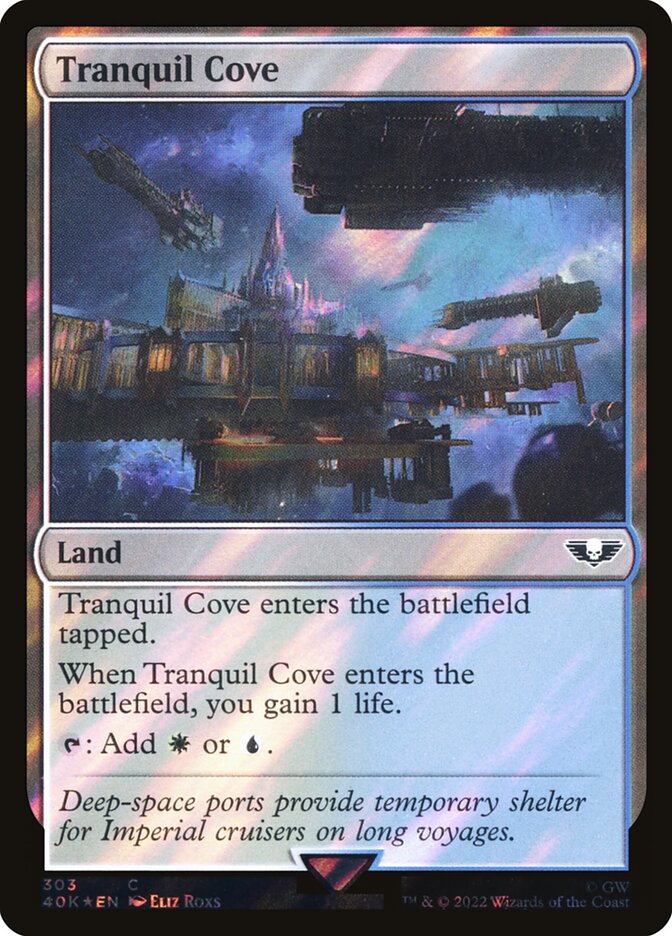 Tranquil Cove  303★/617 (Universes Beyond: Warhammer 40,000)  - Surge Foil | Good Games Adelaide SA