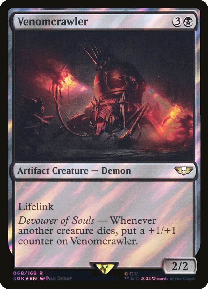 Venomcrawler  68★/617 (Universes Beyond: Warhammer 40,000)  - Surge Foil | Good Games Adelaide SA