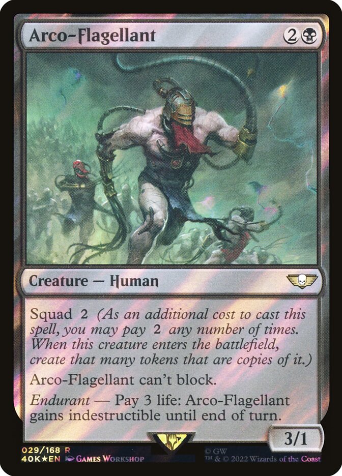 Arco Flagellant  29★/617 (Universes Beyond: Warhammer 40,000)  - Surge Foil | Good Games Adelaide SA