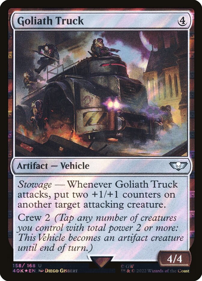 Goliath Truck  158★/617 (Universes Beyond: Warhammer 40,000)  - Surge Foil | Good Games Adelaide SA