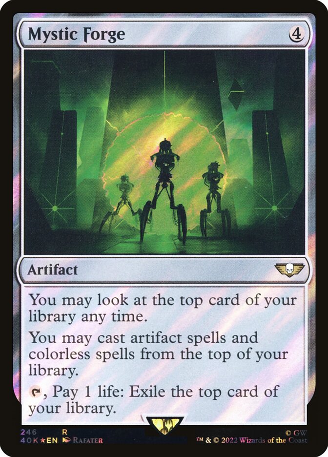Mystic Forge  246★/617 (Universes Beyond: Warhammer 40,000)  - Surge Foil | Good Games Adelaide SA