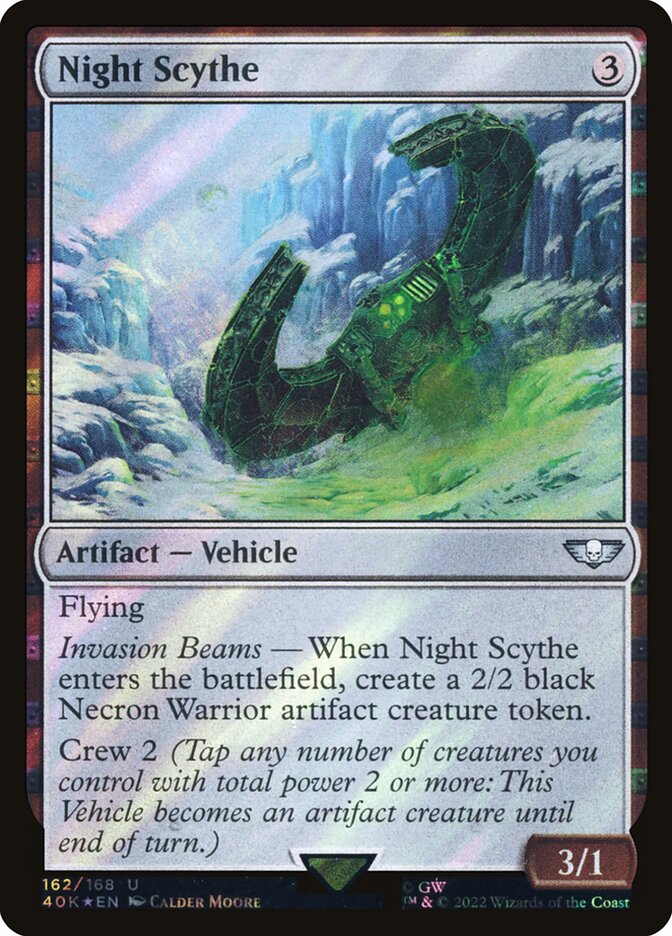 Night Scythe  162★/617 (Universes Beyond: Warhammer 40,000)  - Surge Foil | Good Games Adelaide SA