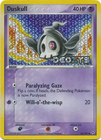 Duskull 58/107 (Deoxys)  - Reverse Holofoil | Good Games Adelaide SA