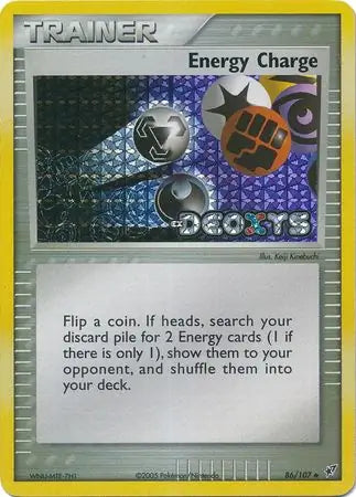 Energy Charge 86/107 (Deoxys)  - Reverse Holofoil | Good Games Adelaide SA