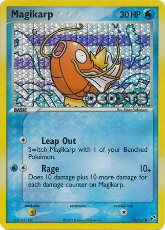 Magikarp 64/107 (Deoxys)  - Reverse Holofoil | Good Games Adelaide SA