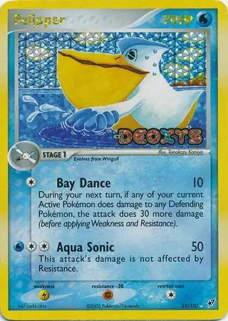 Pelipper 21/107 (Deoxys)  - Reverse Holofoil | Good Games Adelaide SA